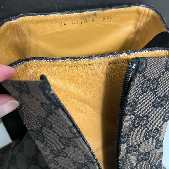 Authentic Gucci GG short boot - Picture 11 of 11